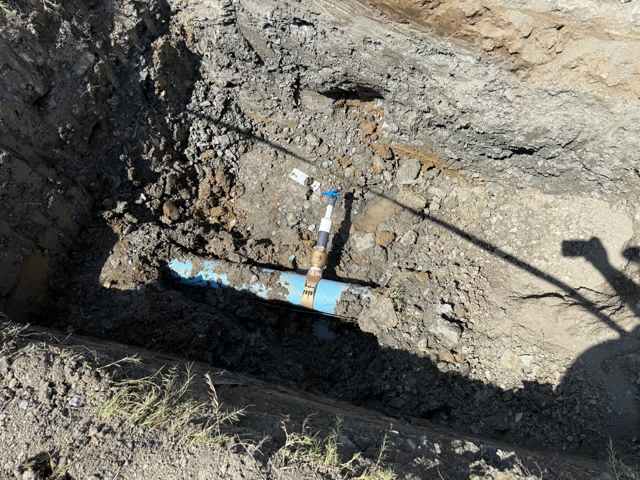 Utility line work by C-IT-ALL Plumbing in Tulsa, OK