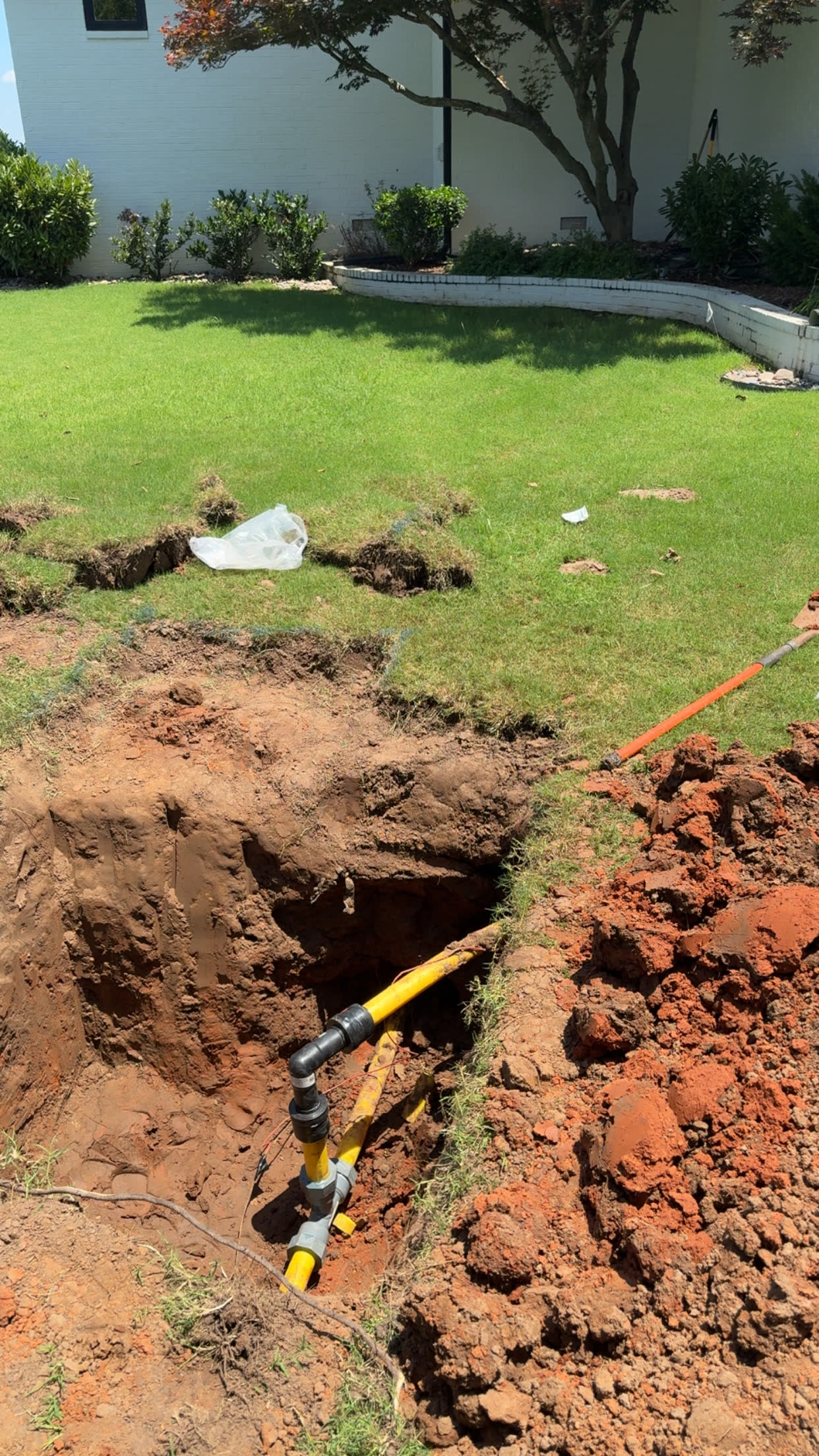 Gas line installation by C-IT-ALL Plumbing in Tulsa, OK